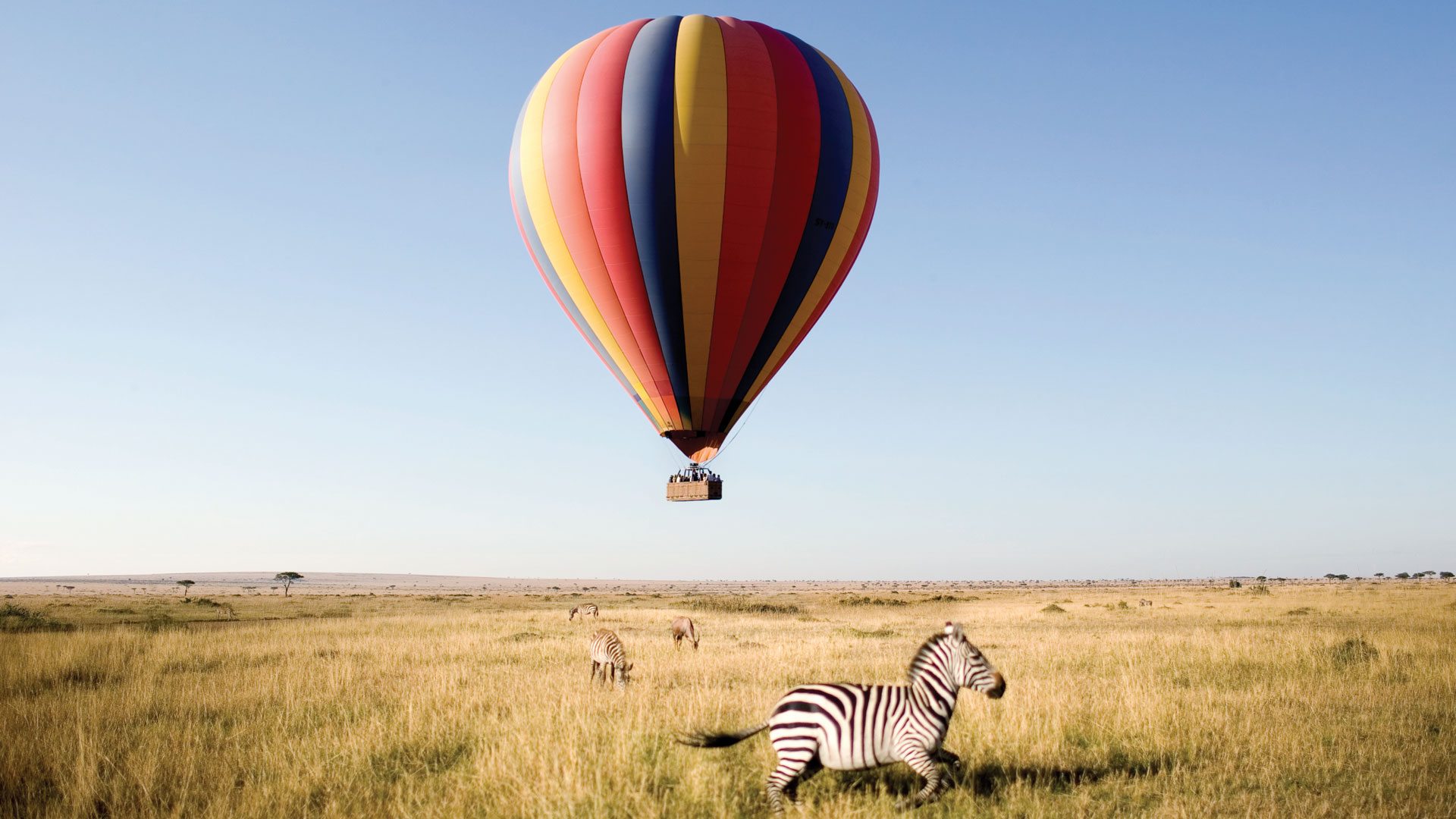 Hot-Air-Balloon-in-Serengeti