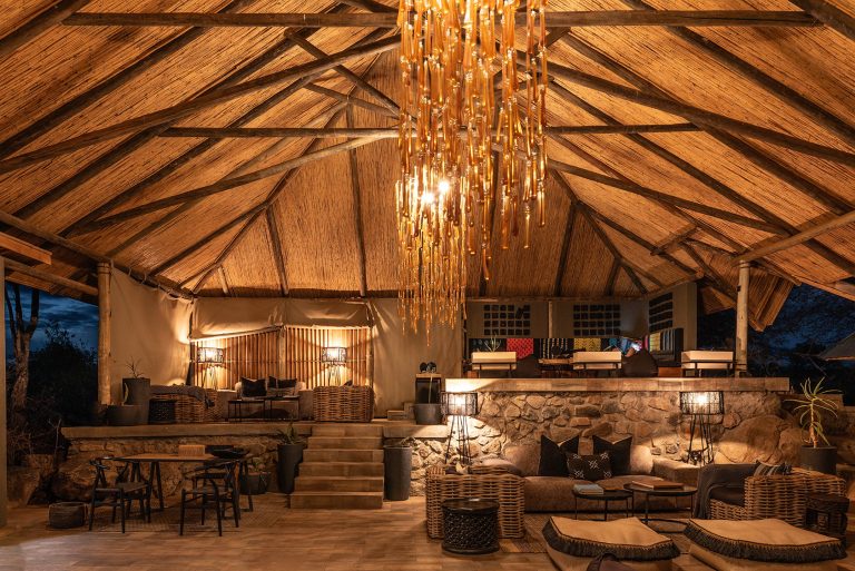 Lounge night view